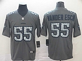 Nike Cowboys 55 Leighton Vander Esch Gray Camo Vapor Untouchable Limited Jersey,baseball caps,new era cap wholesale,wholesale hats